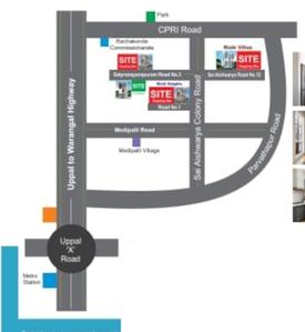 Project Image of 0.0 - 1040.0 Sq.ft 2 BHK Apartment for buy in Sri Rishi Heights