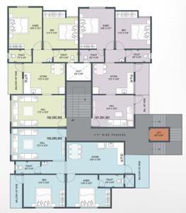 Project Image of 600.0 - 1078.0 Sq.ft 1 BHK Apartment for buy in Nabhraj Shriram Enclave