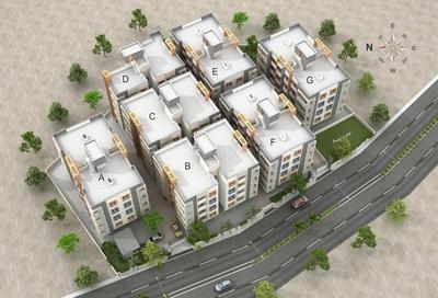 Project Image of 0.0 - 900.0 Sq.ft 2 BHK Apartment for buy in Kuber Residency