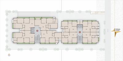 Project Image of 0.0 - 1765.0 Sq.ft 3 BHK Apartment for buy in Aradhna 7 Storey