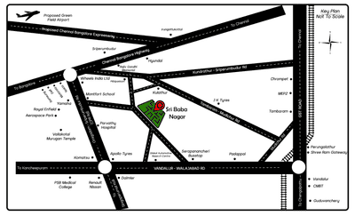 Wisdom Sri Baba Nagar Phase 4 Location Plan 1