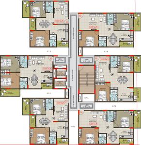 Project Image of 741.0 - 1335.0 Sq.ft 2 BHK Apartment for buy in Hi Life Greens