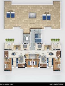 Project Image of 0.0 - 2679.0 Sq.ft 4 BHK Apartment for buy in ASV Jayanthika