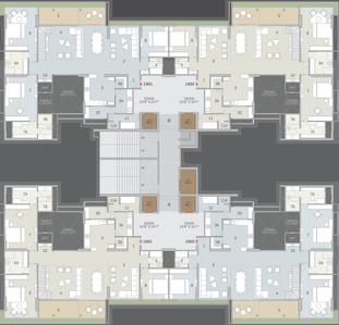 Project Image of 2517.79 - 4203.85 Sq.ft 4 BHK Apartment for buy in Samor The Gold