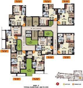 Project Image of 476.0 - 2663.0 Sq.ft 1 BHK Apartment for buy in Sidharth Upscale