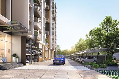 Project Image of 1691.0 - 1988.0 Sq.ft 3 BHK Apartment for buy in Pushpanjali Poetree