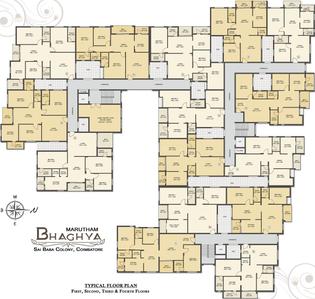 Project Image of 1170.0 - 1815.0 Sq.ft 2 BHK Apartment for buy in Marutham Bhaghya