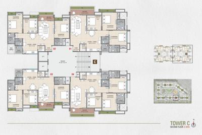 Project Image of 694.0 - 972.0 Sq.ft 2 BHK Apartment for buy in Anand Aspire