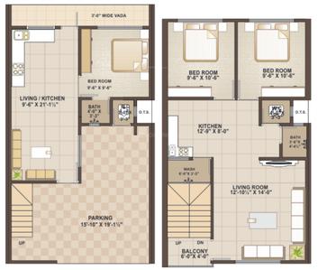 Shivanjali Row House Cluster Plan 1