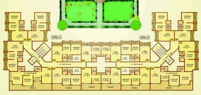 Project Image of 430.0 - 720.0 Sq.ft 1 RK Apartment for buy in AV Paramount Enclave
