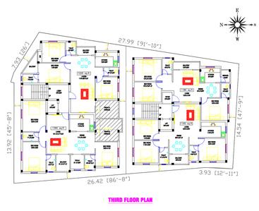 Project Image of 854.0 - 1390.0 Sq.ft 2 BHK Apartment for buy in Sai Paradise