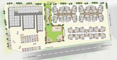 Project Image of 700.0 - 900.0 Sq.ft 1 BHK Apartment for buy in Space Age Bhagyalaxmi