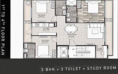 Project Image of 0.0 - 1550.0 Sq.ft 3 BHK Builder Floor for buy in Amethyst Signature Floors Bhondsi