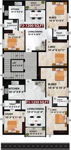 Project Image of 0.0 - 1200.0 Sq.ft 3 BHK Apartment for buy in Viva Val