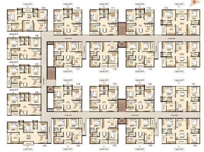 Project Image of 72.44 - 1462.49 Sq.ft 2 BHK Apartment for buy in Lakshmi Konathala Subrahmanyam Gardens