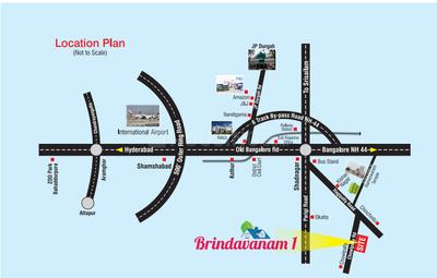 Project Image of 954.0 - 2403.0 Sq.ft Residential Plot Plot for buy in Ezdan Brindavanam