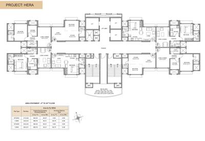 Project Image of 492.0 - 1620.0 Sq.ft 1 BHK Apartment for buy in The Arena Hiranandani Fortune City