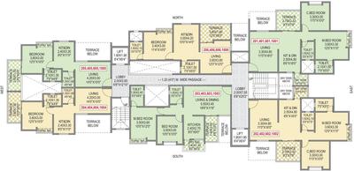 Project Image of 473.0 - 751.0 Sq.ft 1 BHK Apartment for buy in SR Anand Residency A B C