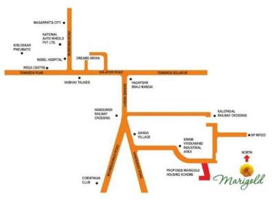 Project Image of 430.0 - 710.0 Sq.ft 1 BHK Apartment for buy in Nagpal Marigold