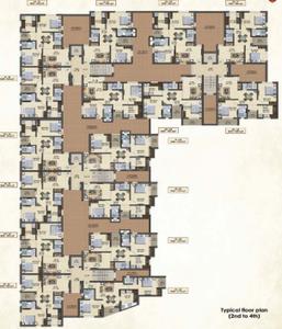 Project Image of 823.0 - 1340.0 Sq.ft 2 BHK Apartment for buy in Pearl Queens Park