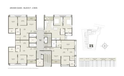 Project Image of 727.32 - 1108.79 Sq.ft 2 BHK Apartment for buy in Arvind Oasis