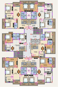 Project Image of 804.5 - 1135.6 Sq.ft 2 BHK Apartment for buy in Shri The Platinum Residency