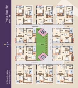Project Image of 1250.0 - 1670.0 Sq.ft 2 BHK Apartment for buy in Sai Bharathi Capital Edge