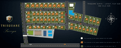 Project Image of 1840.0 - 4655.0 Sq.ft 3 BHK Villa for buy in Trisquare Suriya