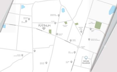 Project Image of 1211.0 - 1421.0 Sq.ft 3 BHK Apartment for buy in Fortune Platinum