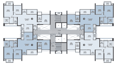Project Image of 762.74 - 1794.46 Sq.ft 2 BHK Apartment for buy in Flamante