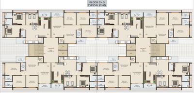 Project Image of 838.72 - 880.49 Sq.ft 3 BHK Apartment for buy in Anay Paras Residency