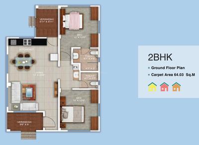 Project Image of 546.0 - 1092.0 Sq.ft 1 BHK Villa for buy in Bhide Euro Ville Phase I Villa