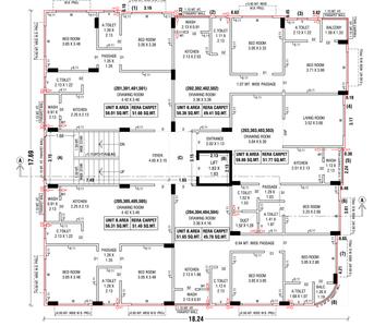 Project Image of 492.77 - 770.48 Sq.ft 2 BHK Apartment for buy in Shreeji New Panchshil Apartment Owners Association