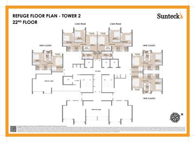 Project Image of 423.0 - 631.0 Sq.ft 1 BHK Apartment for buy in Sunteck Kalyan Harbour