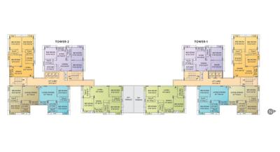 Project Image of 633.0 - 951.0 Sq.ft 2 BHK Apartment for buy in Balasaria Ambika Icon