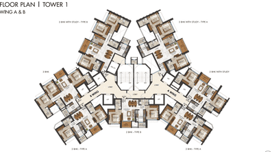 Project Image of 1625 Sq.ft 3 BHK Apartment / Flat for sale in Mulund East for Rs. 28500000