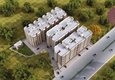 Project Image of 600.0 - 980.0 Sq.ft 2 BHK Apartment for buy in Shreenathji Vallabh Aangan