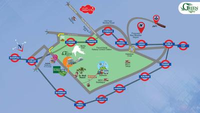 Project Image of 0.0 - 377.0 Sq.ft 1 BHK Apartment for buy in Aansh Green Valley