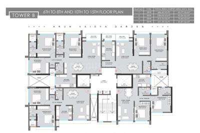 Project Image of 601.38 - 1861.85 Sq.ft 2 BHK Apartment for buy in Adeshwar 72 Parksyde