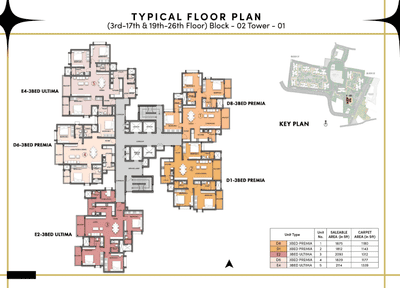 Project Image of 695.0 - 2774.0 Sq.ft 1 BHK Apartment for buy in Prestige Southern Star