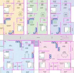 Project Image of 867.0 - 1568.0 Sq.ft 2 BHK Apartment for buy in Pioneer Green Woods