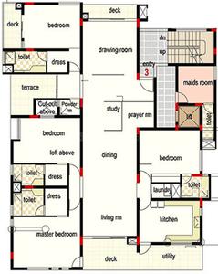 Project Image of 0.0 - 4000.0 Sq.ft 4.5 BHK Apartment for buy in Kavuri Crosswinds