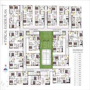 Project Image of 712.0 - 1688.0 Sq.ft 2 BHK Apartment for buy in Shriya Sk Wonders