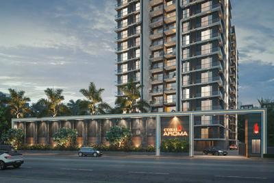 Project Image of 0.0 - 1206.1 Sq.ft 3 BHK Apartment for buy in Narayan Coral Aroma