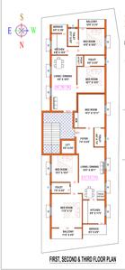 Perfect Prajaya Prajaya Cluster Plan from 1st to 3rd Floor 1
