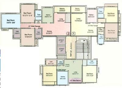 Vikas Palms Cluster Plan 1