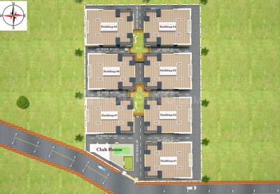 Project Image of 360.0 - 550.0 Sq.ft 1 BHK Apartment for buy in Ajmeri Ashtavinayak Enclave