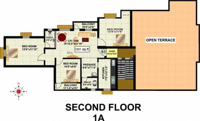 Project Image of 451.0 - 1251.0 Sq.ft 1 BHK Apartment for buy in RB Bagya Enclave