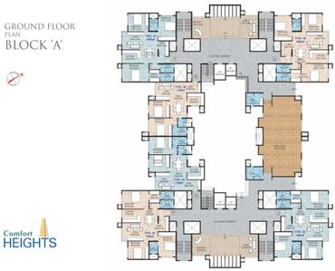Project Image of 1980.0 - 2610.0 Sq.ft 2 BHK Duplex for buy in Comfort Heights