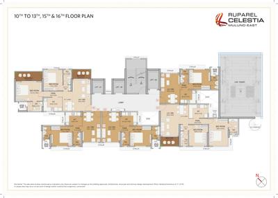Project Image of 414.41 - 828.0 Sq.ft 1 BHK Apartment for buy in Ruparel Celestia